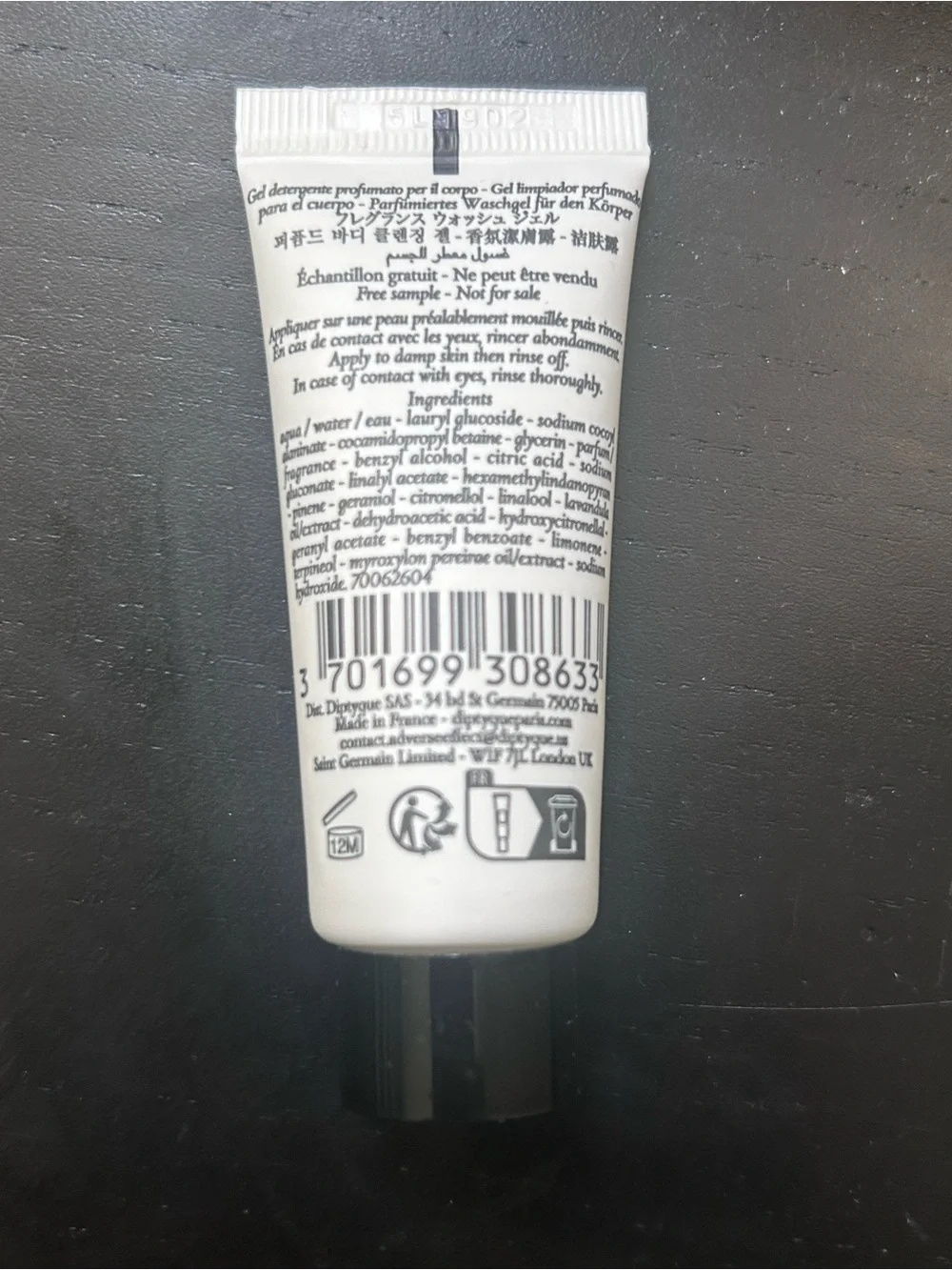Diptyque Hand Wash and Shower Gel Minis - BRAND NEW